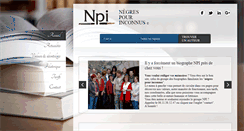 Desktop Screenshot of npi-biographe.com