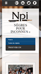 Mobile Screenshot of npi-biographe.com