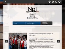 Tablet Screenshot of npi-biographe.com